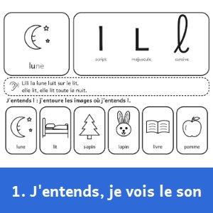 Aperçu 1 du livre Lire avec les syllabes