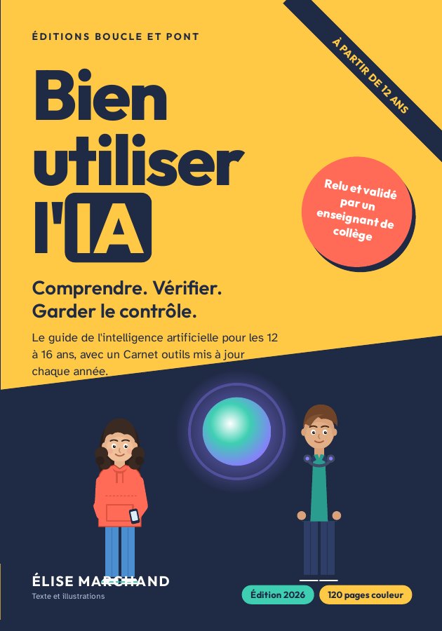 Couverture du livre Bien utiliser l'intelligence artificielle, Élise Marchand